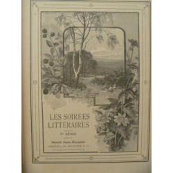 Les Soirees Litteraires - 1e serie - Societe Saint-Augustain