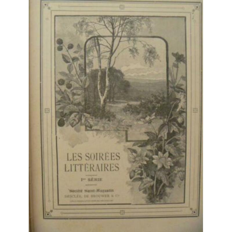 Les Soirees Litteraires - 1e serie - Societe Saint-Augustain
