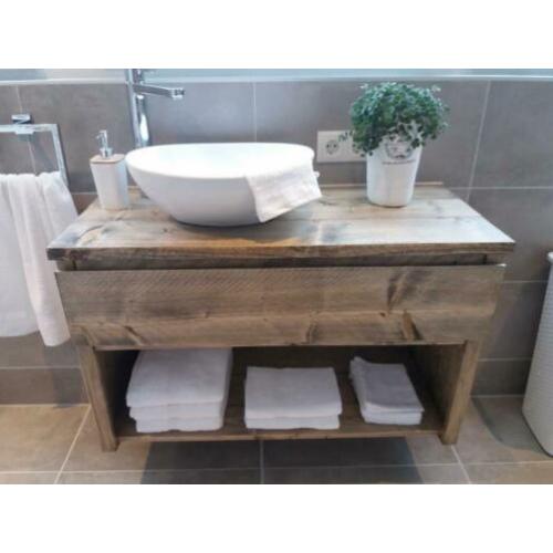 Steigerhouten badkamermeubel MAIMI vanaf €309,-