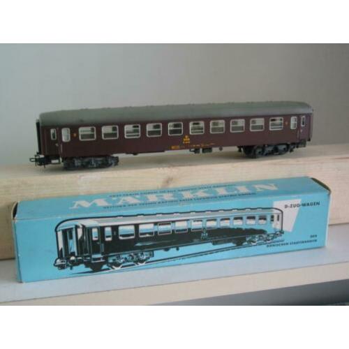 Märklin 4045 - D-trein-rijtuig van de Deense Spoorwegen OVP