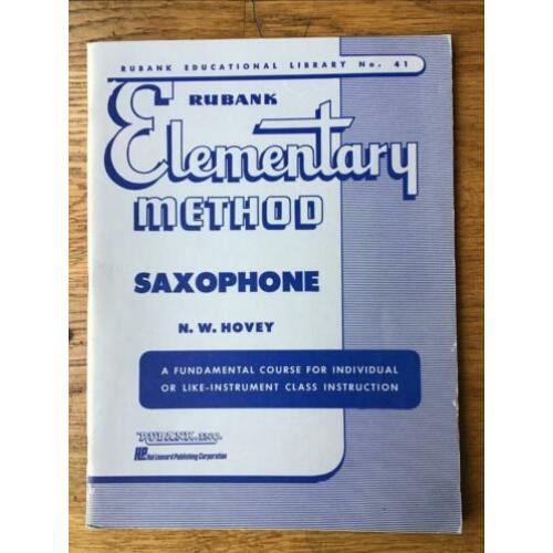 Hovey, Elementary method voor saxofoon