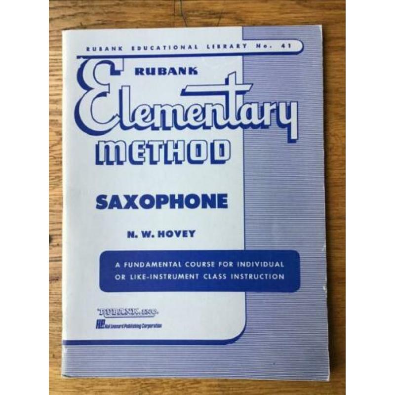 Hovey, Elementary method voor saxofoon