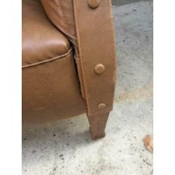 Oude fauteuil.