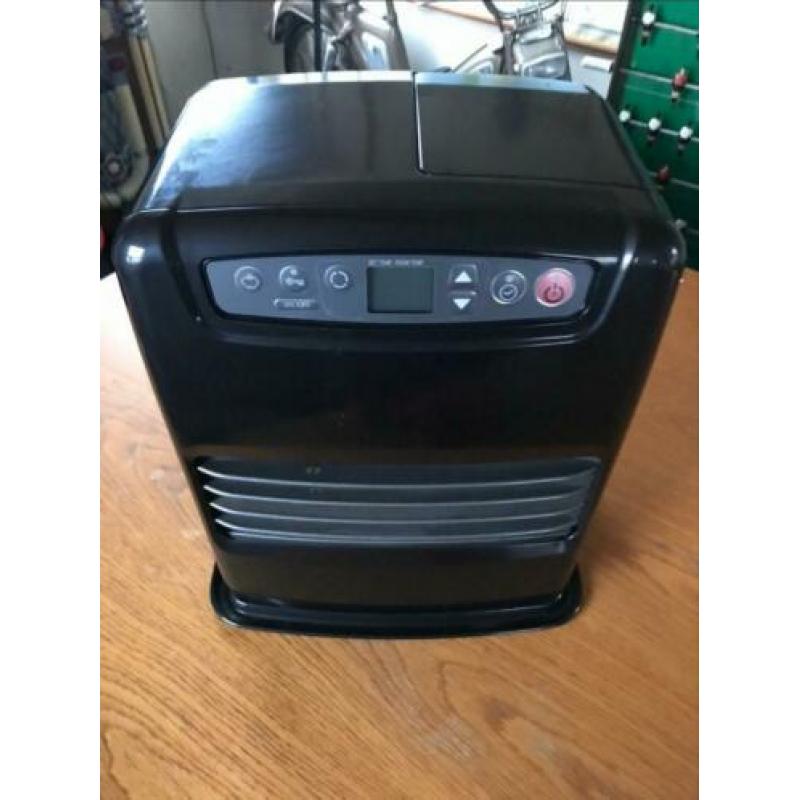 Qlima laserkachel. zwart. ZGAN