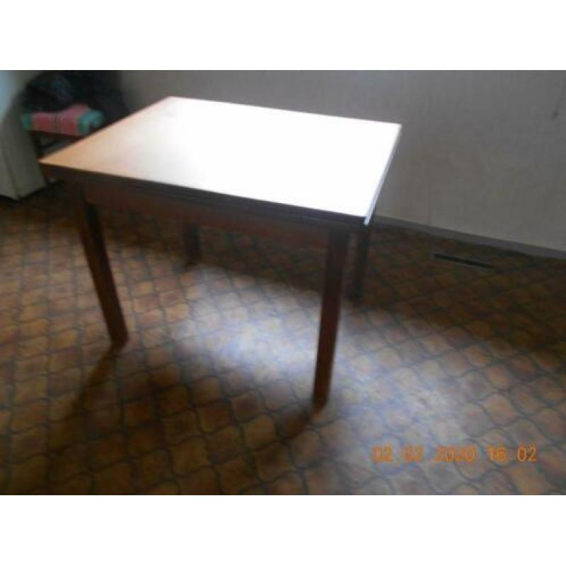 Retro eiken eettafel