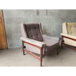 Unieke vintage topform set . 1x fauteuil 1x 2zits en 1x 3zit