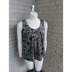 Chique top met print van Expresso maat XL