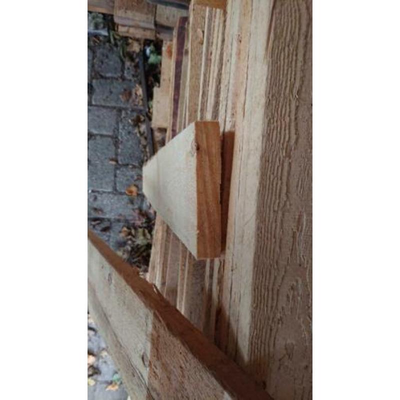 Droog PALLET HOUT PLANKJES