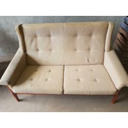 Unieke vintage topform set . 1x fauteuil 1x 2zits en 1x 3zit