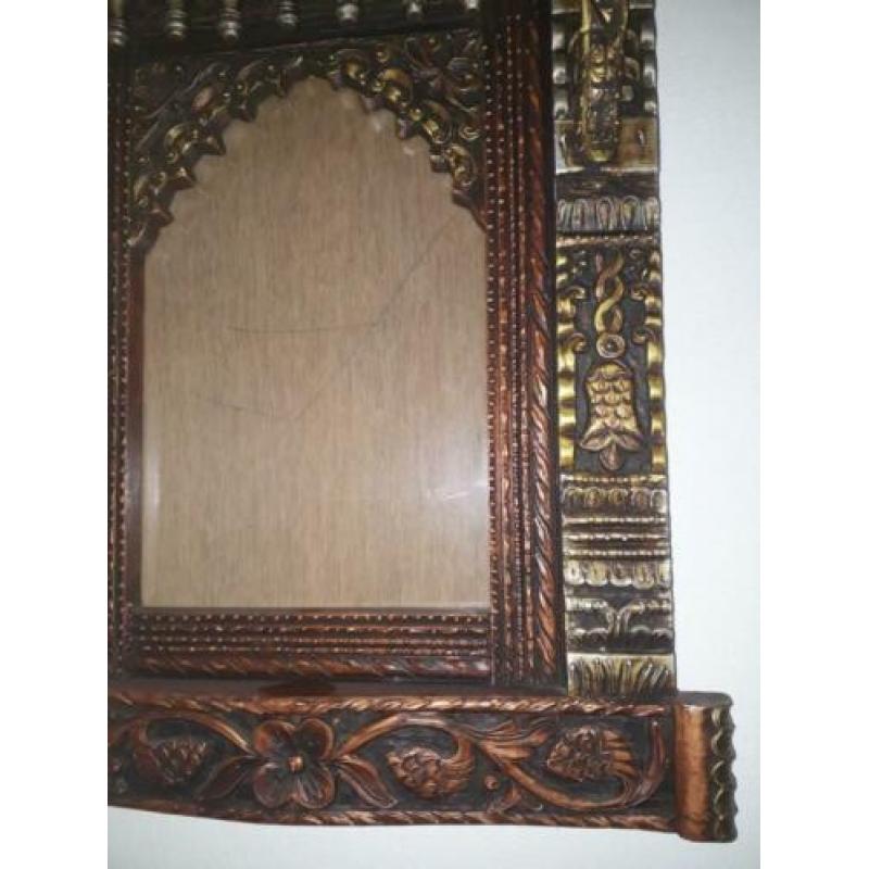 Houten frame uit India (nieuw)