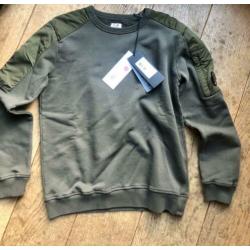 CP Company trui/sweater army green maat 152 nieuw