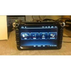 Auto Radio 9 inch Navigatie bluetooth pasvorm VW Seat Skoda