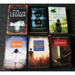 Thrillers, boeken