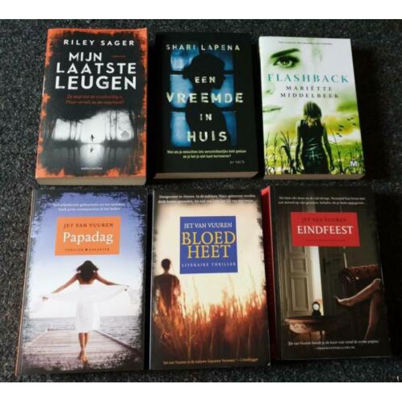 Thrillers, boeken