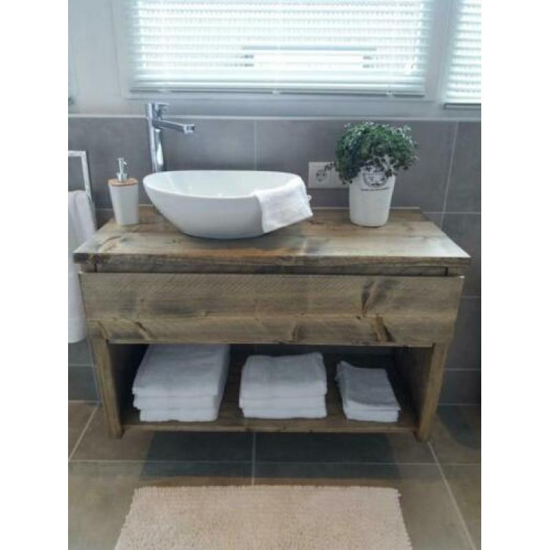 Steigerhouten badkamermeubel MAIMI vanaf €309,-