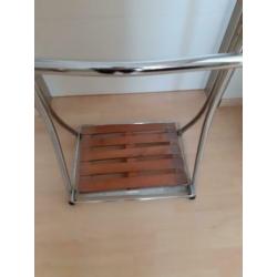 metalen handdoekenrek