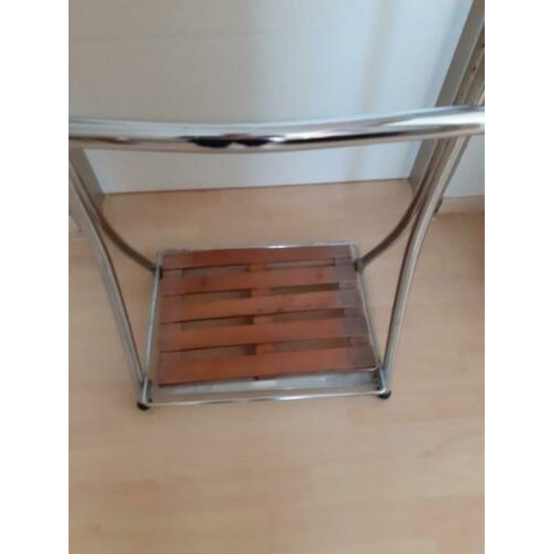 metalen handdoekenrek