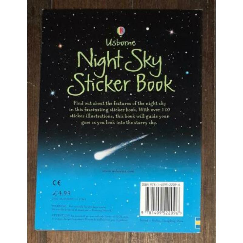 Night Sky Sticker Book