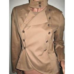 CLAUDIA STRATER ! Camel jasje mt 36.