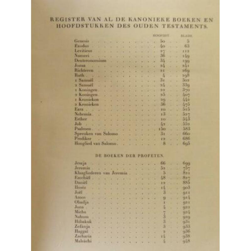 Bijbel uit 1922. In zeer goede staat.