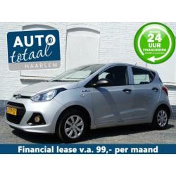 Hyundai i10 1.0i i-Drive 5Drs v.a.99,-euro per maand