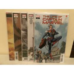 The Life of Captain Marvel #1-5 complete miniserie
