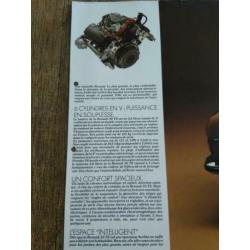 Renault 30 TS 6 cylindres folder