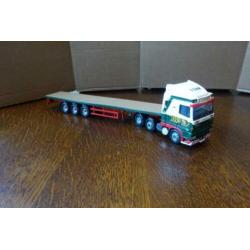 DAF XF Space CAB & Flatbed Trailer Stobart Corgi