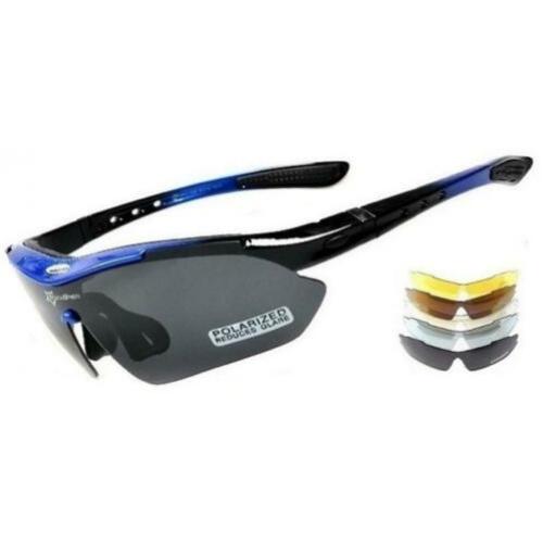 Sportbril 5 VERWISSELBARE glazen racefiets MTB fietsbril bd