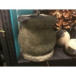 Stenen lamp +kap samen 59,95NIEUW Brynxz