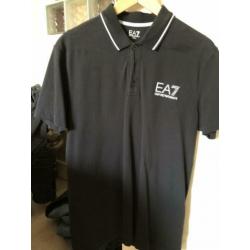 4 x shirt/ polo EA7 izgst. Maat XL