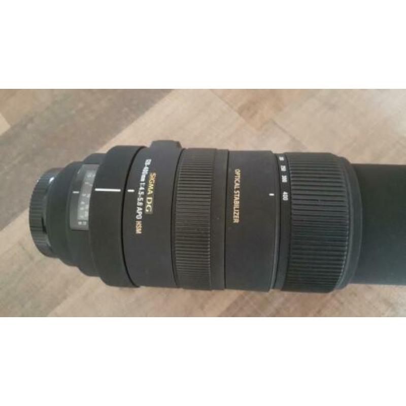 Sigma 120-400 f4.5-5.6 os Canon?Nieuw?