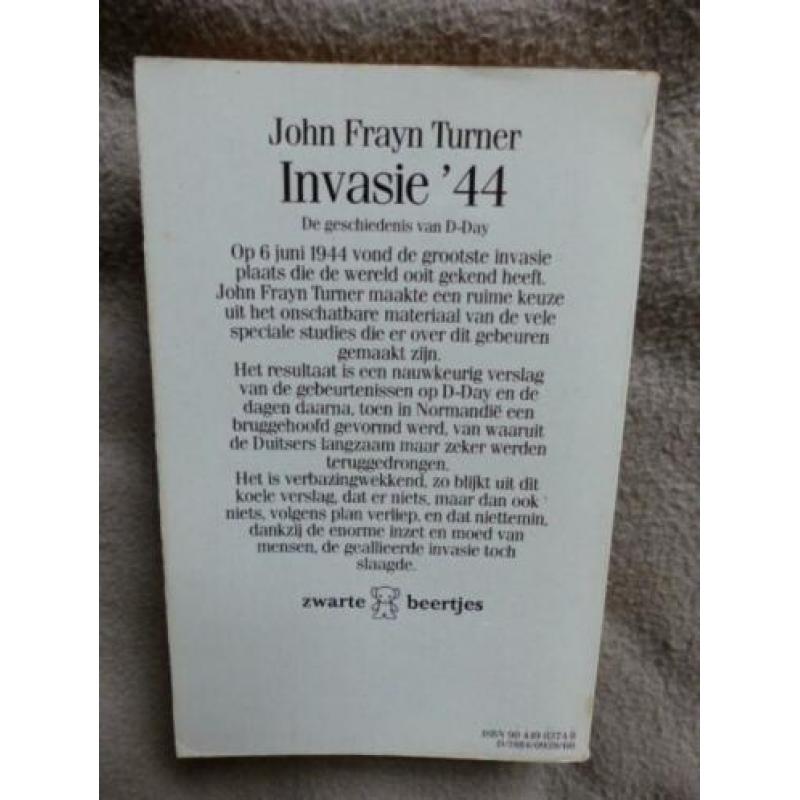 Invasie '44: verslag van D-Day - John Frayn Turner