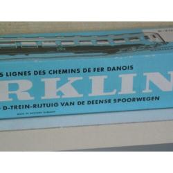 Märklin 4045 - D-trein-rijtuig van de Deense Spoorwegen OVP