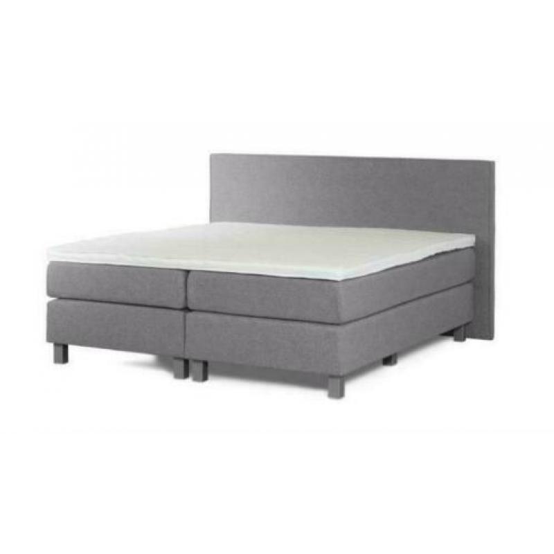 Luxe Boxspring Bruin inc. Pocket Matrassen Hoofdbord+To 639