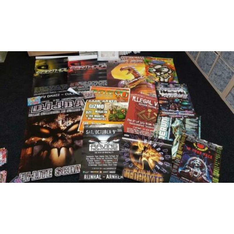 posters flyer hardcore thunderdome