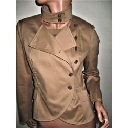 CLAUDIA STRATER ! Camel jasje mt 36.
