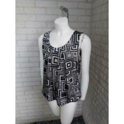 Chique top met print van Expresso maat XL
