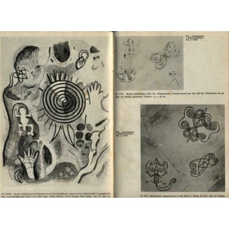 Tichelman & Gruyter - De Nieuw-Guineesche oerkunst (1944)