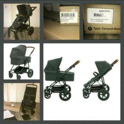 Koelstra prachtige kinderwagen zeer compleet nieuw/als nieuw