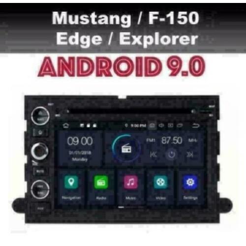 Ford F150 F250 Mustang radio navigatie android 9.0 wifi dab