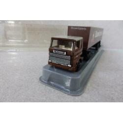 Efsi toys Scania 143M 450 Douwe Egberts truck trailer OVP
