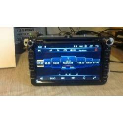 Auto Radio 9 inch Navigatie bluetooth pasvorm VW Seat Skoda
