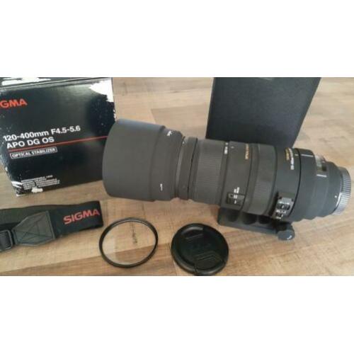 Sigma 120-400 f4.5-5.6 os Canon?Nieuw?