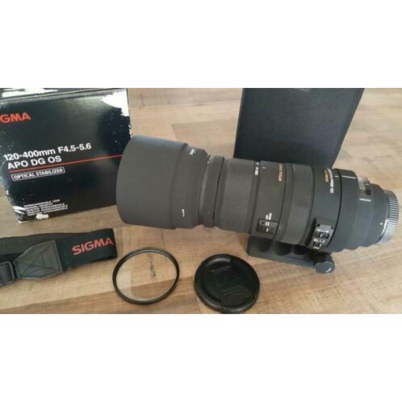 Sigma 120-400 f4.5-5.6 os Canon?Nieuw?
