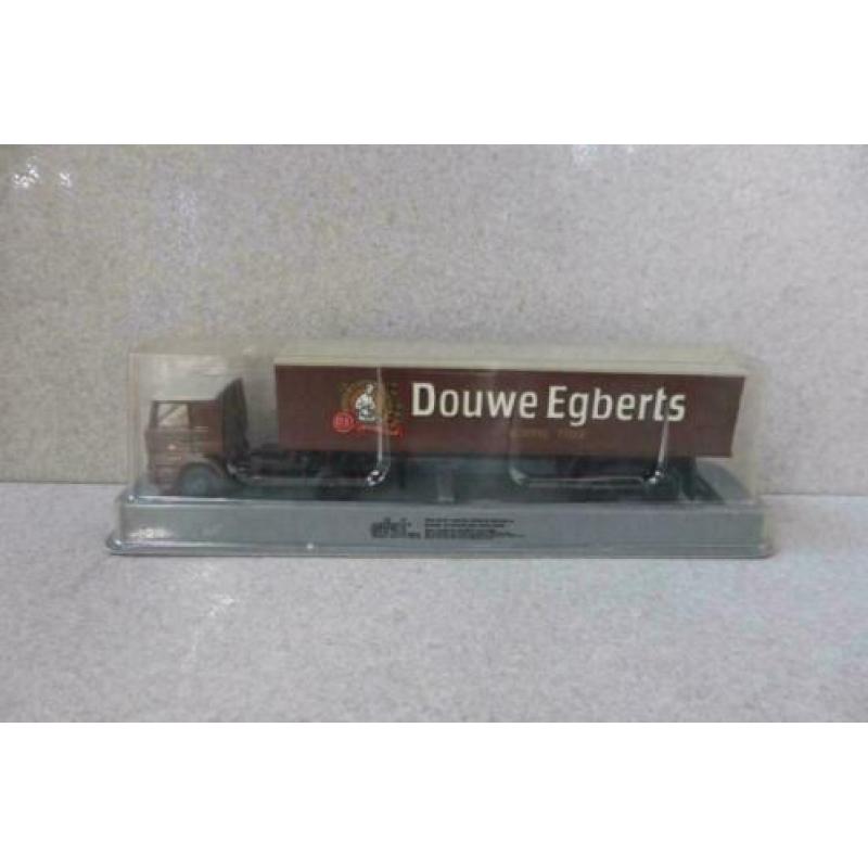 Efsi toys Scania 143M 450 Douwe Egberts truck trailer OVP