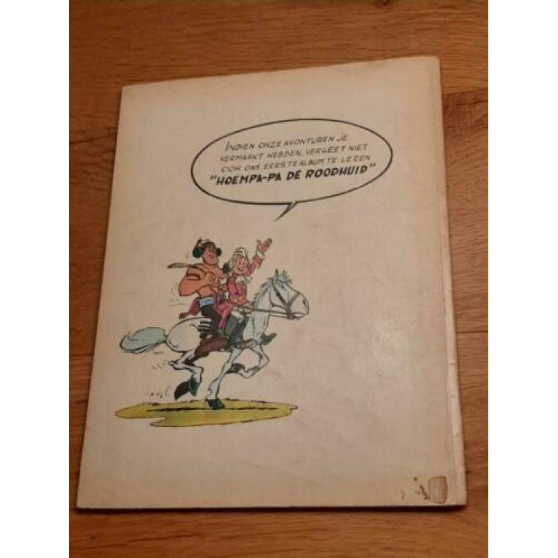 VINTAGE stripalbum HOEMPAPA en de piraten 1962