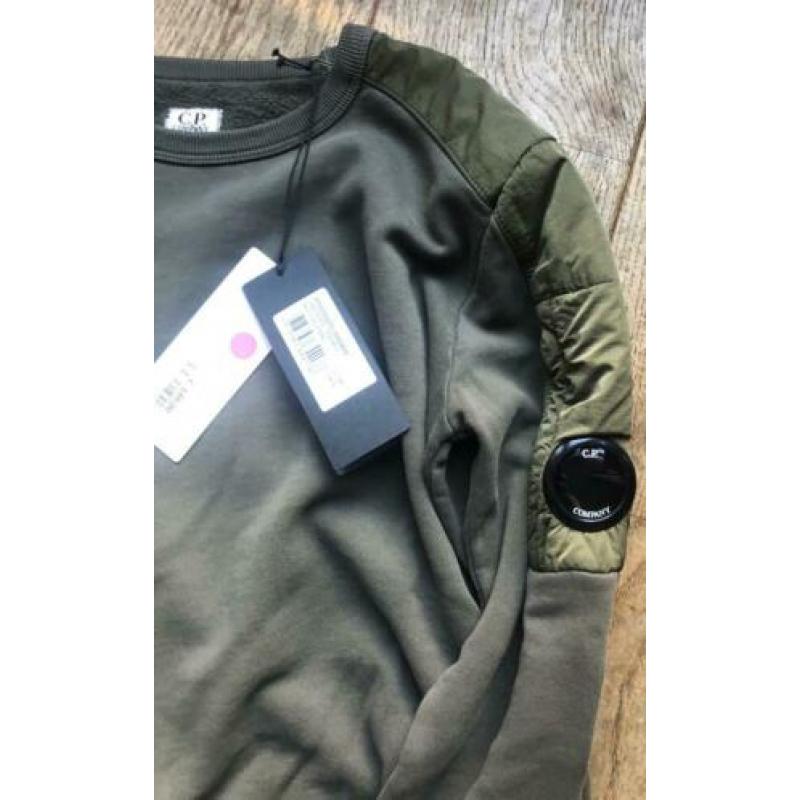 CP Company trui/sweater army green maat 152 nieuw