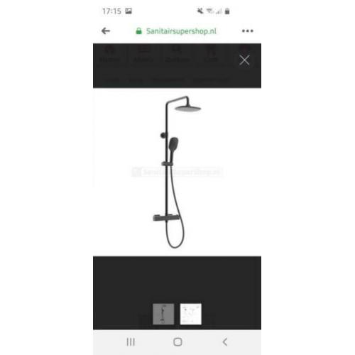 Purismo Essential regendouche set thermostaatkraan