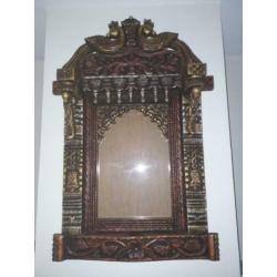 Houten frame uit India (nieuw)